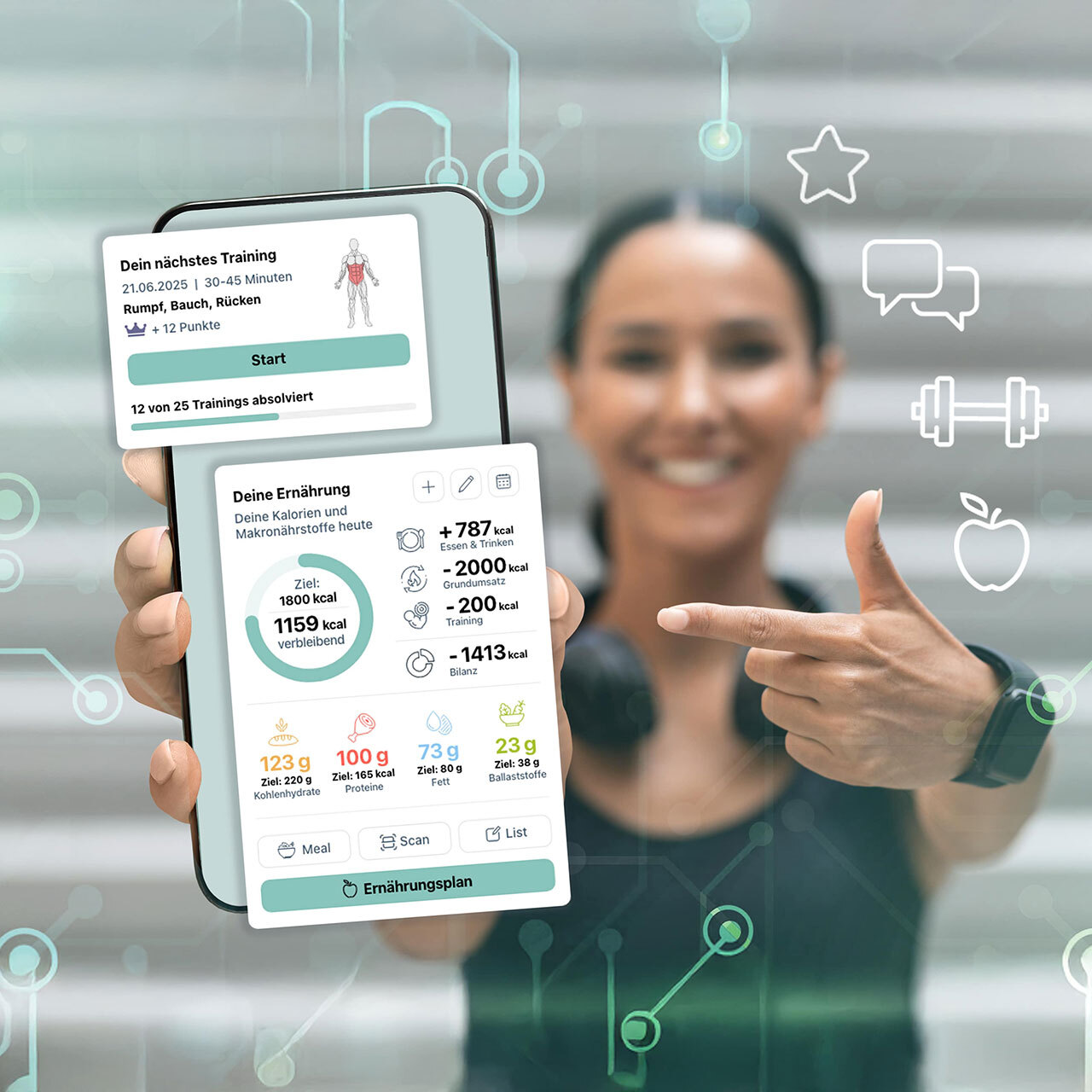 Fitness Nation Gesundheitsplattform